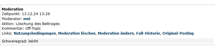 Moderationsbox
